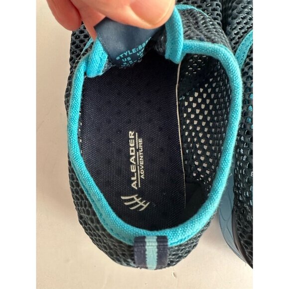 Aleader Womens Water Shoes Size 8.5 M Blue Lace-up Quick Dry Lightweight NWOB - Picture 7 of 11